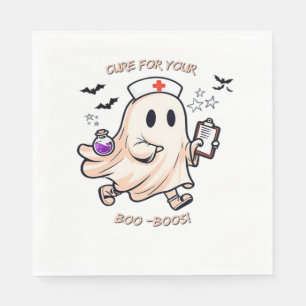 Ghost Nurse with Magical Potion – Cure for Your Bo Napkins