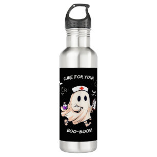 Ghost Nurse with Magical Potion � Cure for Your Bo Stainless Steel Water Bottle