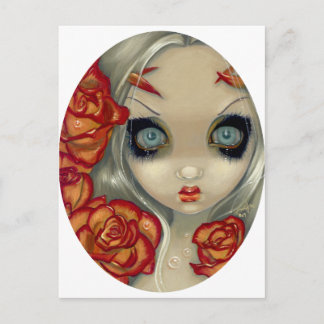 "Ghost of a Rose" Postcard