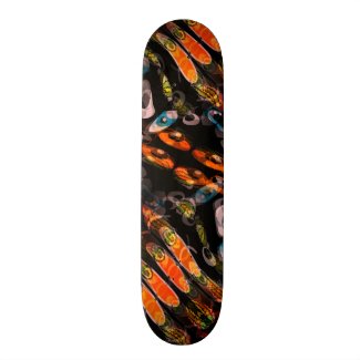 Ghost of an Eye Designed Skateboard