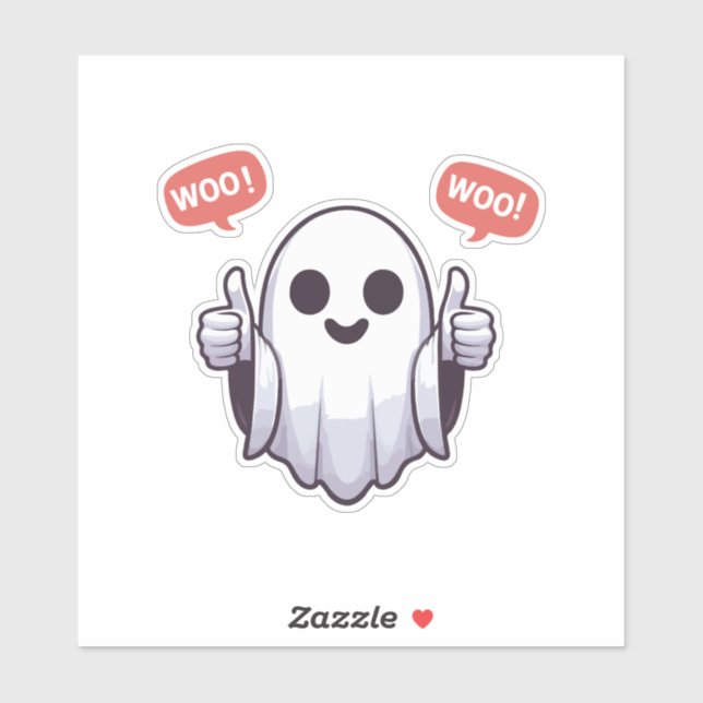 Ghost Of Approval Sticker (Sheet)