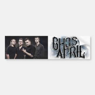 Ghost of April Logo Bumper Sticker