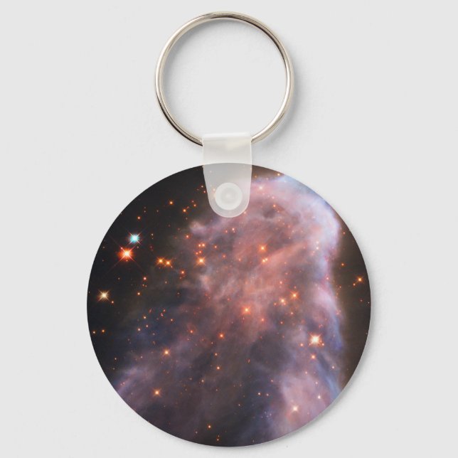 Ghost of Cassiopeia Nebula Keychain (Front)