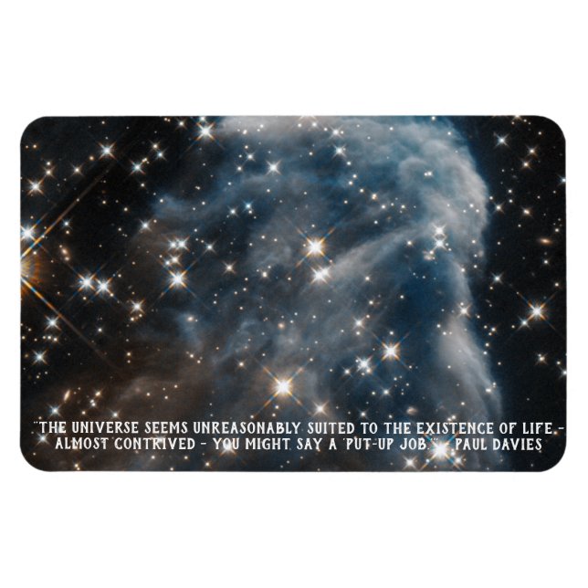 Ghost of Cassiopeia Scientist Quotation Magnet (Horizontal)