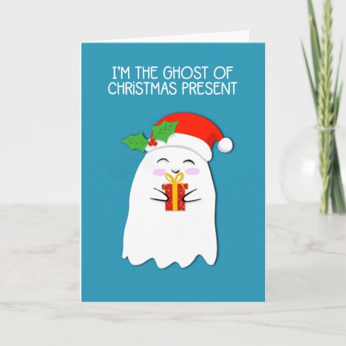 GHOST OF CHRISTMAS  christmas card season card