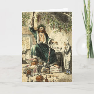 Ghost of Christmas Present A Christmas Carol Card