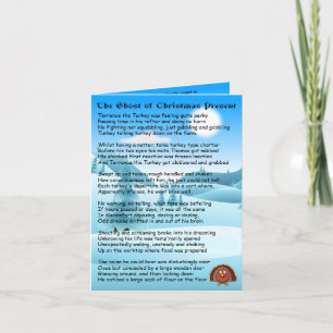 Ghost of Christmas Present Holiday Card