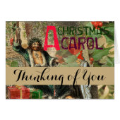 Ghost of Christmas Present Illustration Scrooge (Front Horizontal)