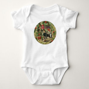 Ghost of Christmas Present Illustration Scrooge Baby Bodysuit