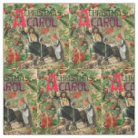 Ghost of Christmas Present Illustration Scrooge Fabric