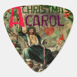 Ghost of Christmas Present Illustration Scrooge Guitar Pick