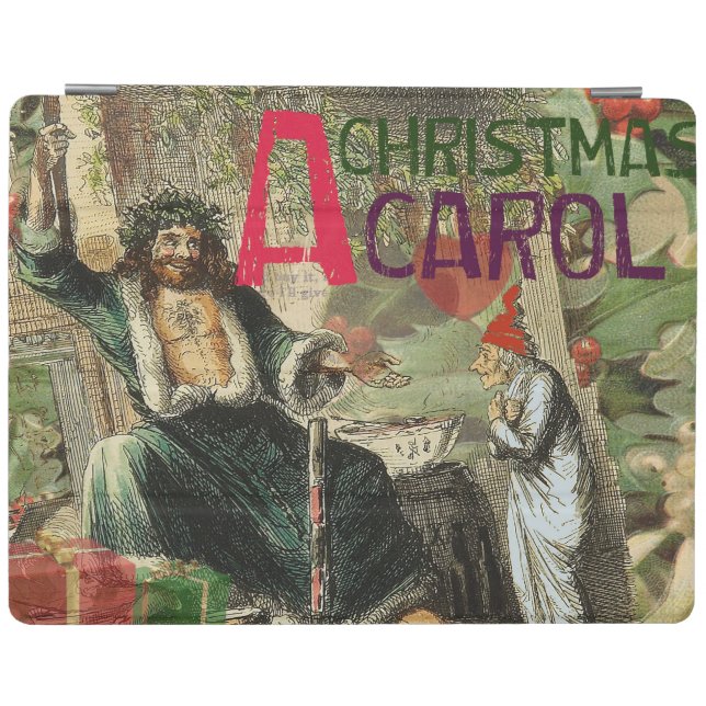 Ghost of Christmas Present Illustration Scrooge iPad Smart Cover (Horizontal)