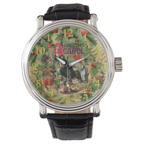 Ghost of Christmas Present Illustration Scrooge Watch