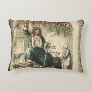 Ghost of Christmas Present Scrooge Accent Pillow