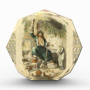 Ghost of Christmas Present Scrooge Acrylic Award