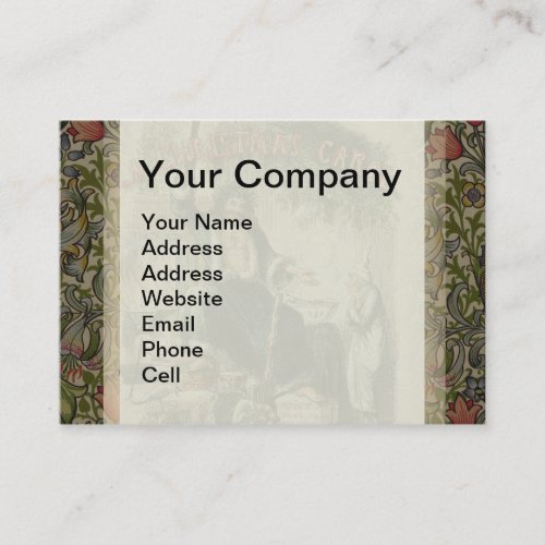 Ghost of Christmas Present Scrooge  Business Card