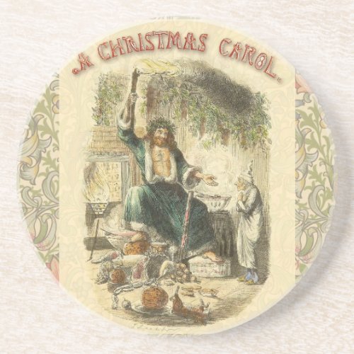 Ghost of Christmas Present Scrooge  Coaster