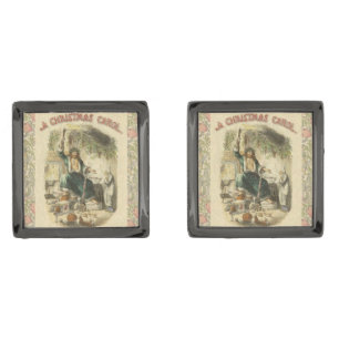 Ghost of Christmas Present Scrooge Cufflinks