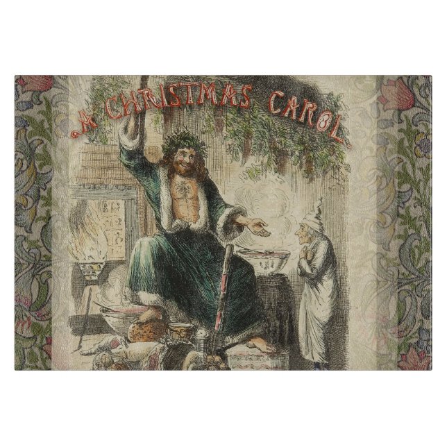 Ghost of Christmas Present Scrooge  Cutting Board (Front)