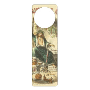 Ghost of Christmas Present Scrooge Door Hanger