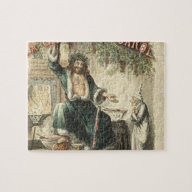 Ghost of Christmas Present Scrooge  Jigsaw Puzzle (Horizontal)