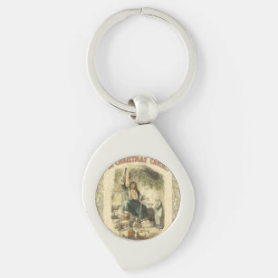 Ghost of Christmas Present Scrooge  Keychain