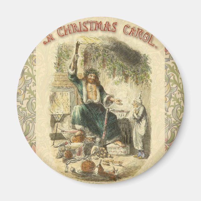 Ghost of Christmas Present Scrooge  Magnet (Front)