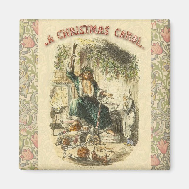 Ghost of Christmas Present Scrooge  Magnet (Front)