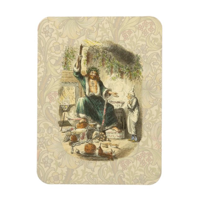 Ghost of Christmas Present Scrooge  Magnet (Vertical)
