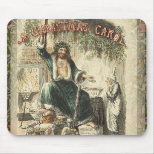Ghost of Christmas Present Scrooge Mouse Pad
