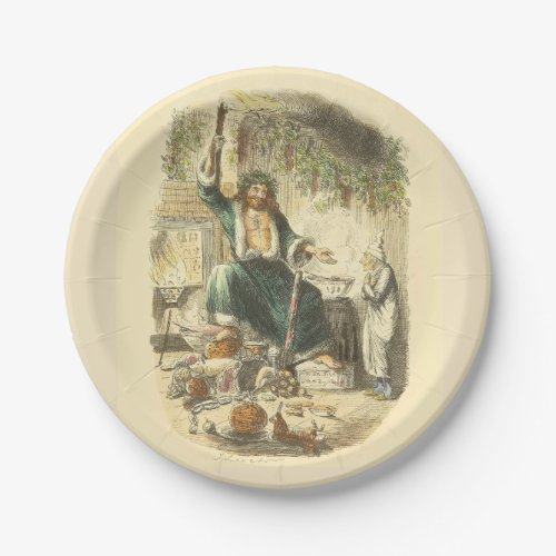Ghost of Christmas Present Scrooge  Paper Plates