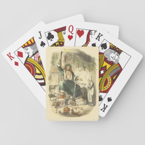 Ghost of Christmas Present Scrooge  Playing Cards