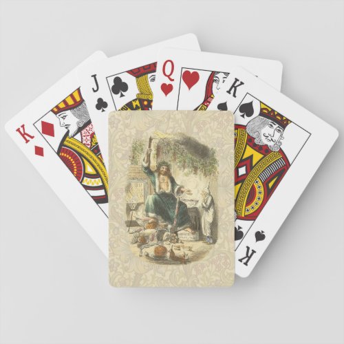 Ghost of Christmas Present Scrooge  Playing Cards