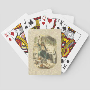 Ghost of Christmas Present Scrooge Poker Cards