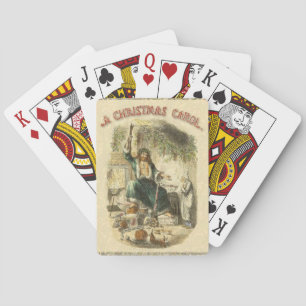 Ghost of Christmas Present Scrooge Poker Cards