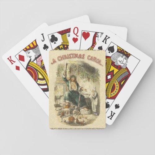 Ghost of Christmas Present Scrooge  Poker Cards