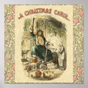 Ghost of Christmas Present Scrooge Poster