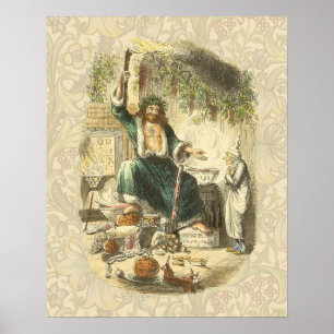 Ghost of Christmas Present Scrooge Poster
