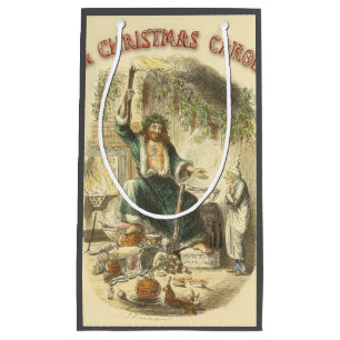 Ghost of Christmas Present Scrooge  Small Gift Bag