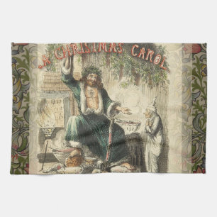 Ghost of Christmas Present Scrooge Towel