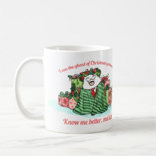 Ghost of Christmas presents mug
