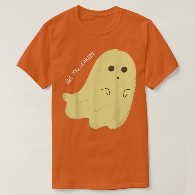 Ghost Of Disapproval  Funny Ghost  T-Shirt (Design Front)