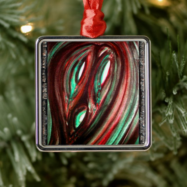 Ghost of Loneliness Metal Ornament (Tree)