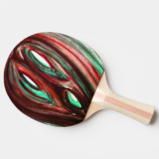 Ghost of Loneliness Ping Pong Paddle (Side)