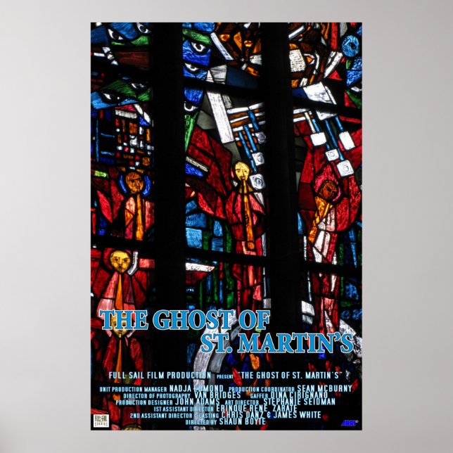 Ghost of St Martin Poster (Front)