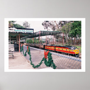 Ghost of the Miniature Train Poster