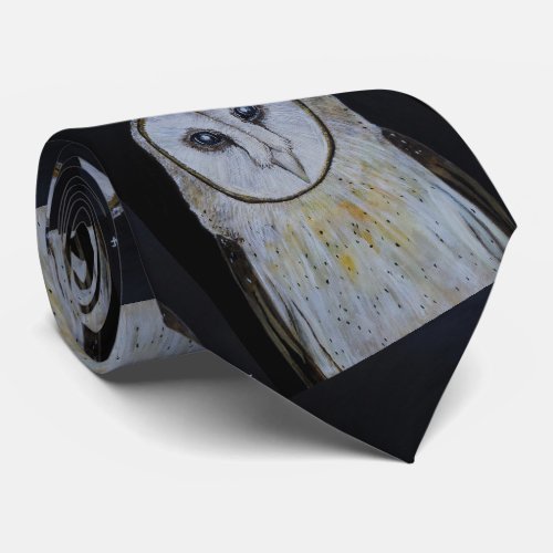Ghost of the Night Painting by Alfred Fox Neck Tie