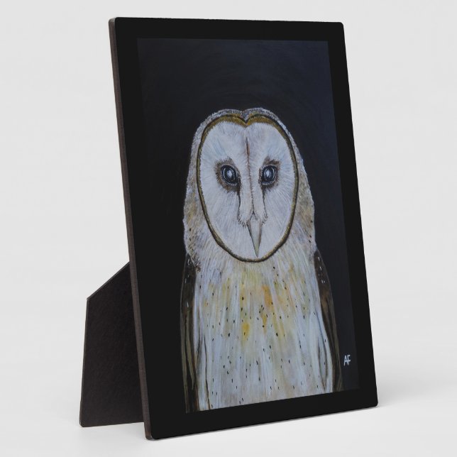 Ghost of the Night Painting by Alfred Fox Plaque (Side)