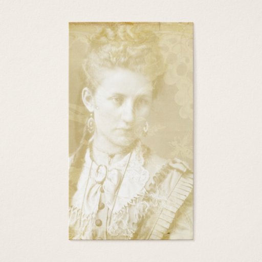 Customizable Ghost of the Past Business Cards
