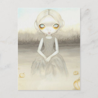 "Ghost of the Pumpkin Patch" Postcard